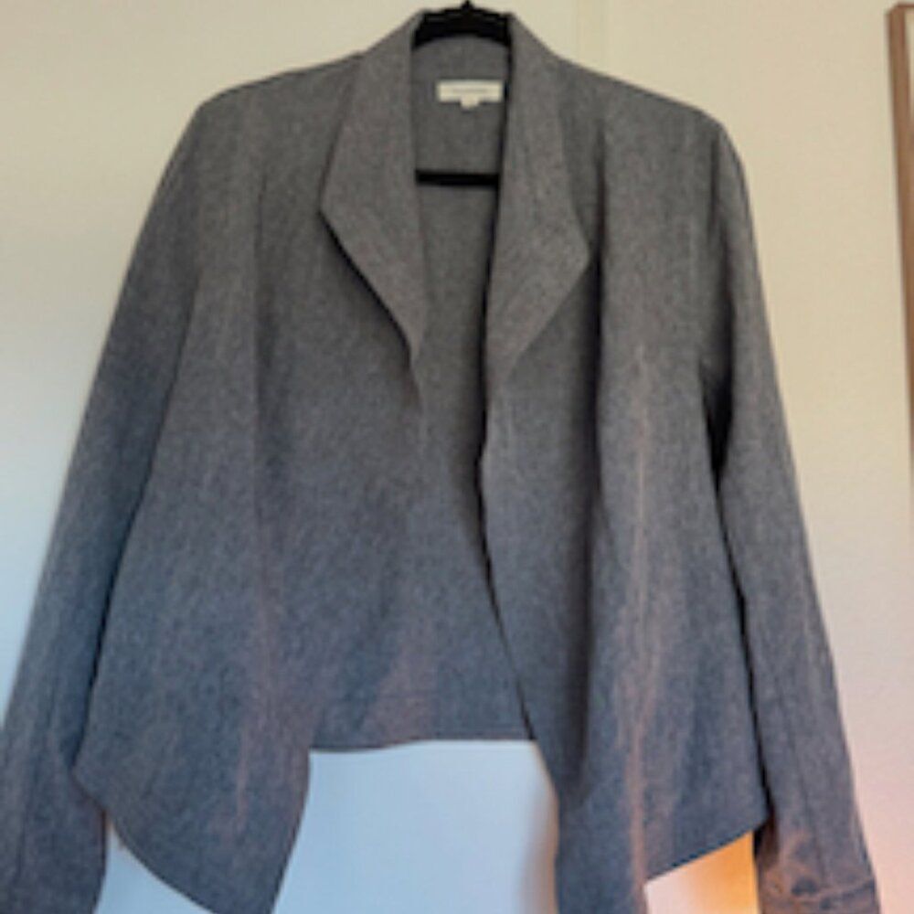 Grey Max Studio lightweight blazer NWOT S